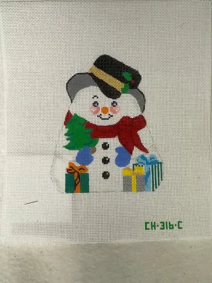 *  Canvas Connection CH316C Snowman