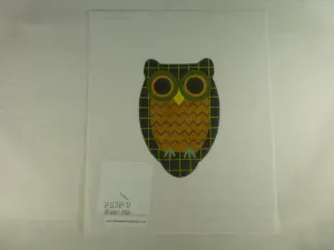 * Melissa Shirley 2032D Ric/Rac Windowpane Owl