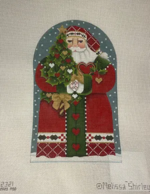 * Melissa Shirley 2321 Holly Heart Santa Dome