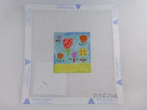 * SALE - Birds of a Feather DI604 Floral Tile 3