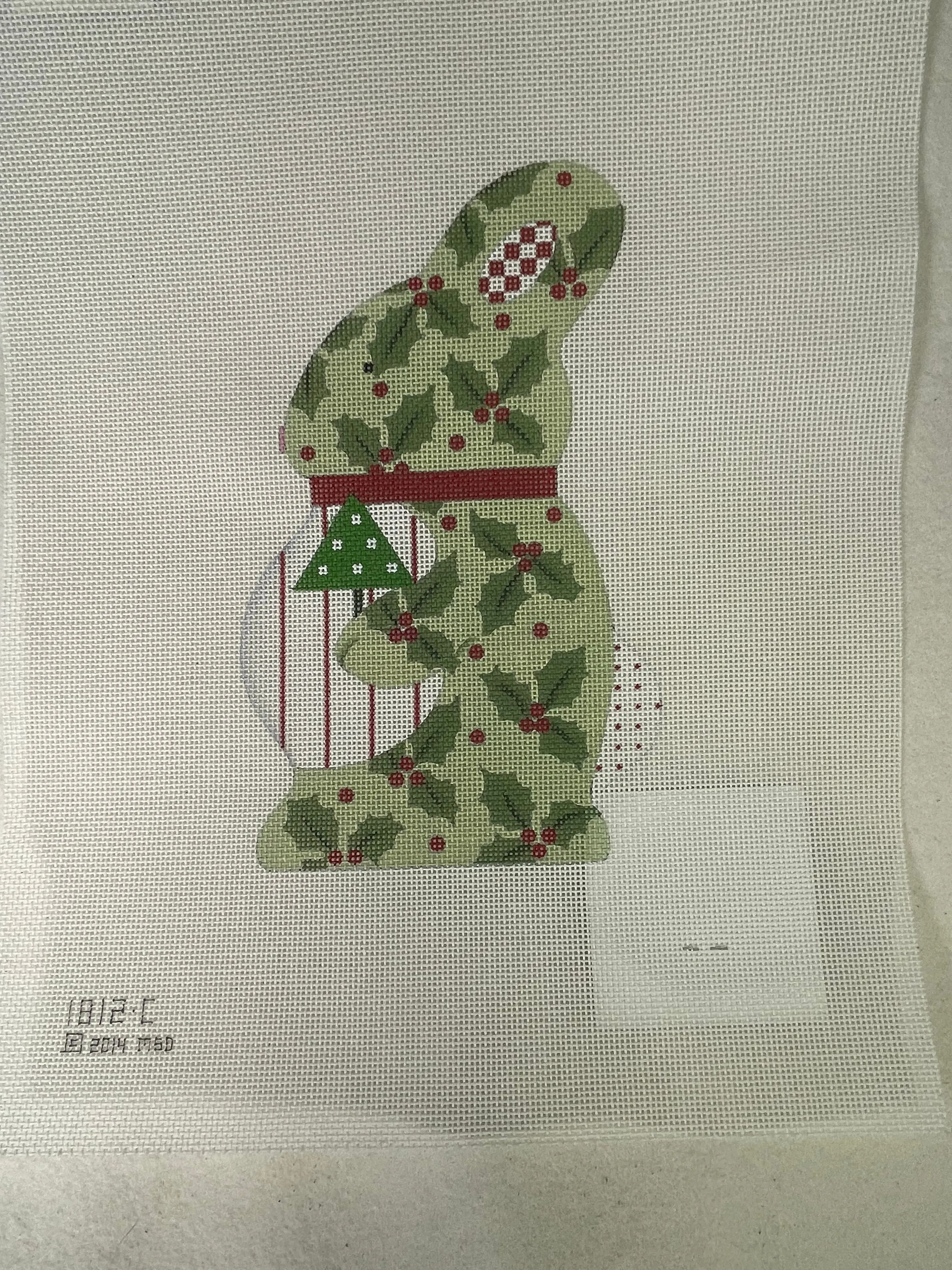 * SALE / Melissa Shirley 1812C Christmas Bunny