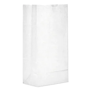 #10 White Paper Bag - 10 Pound - (500 - 10,000 Count)