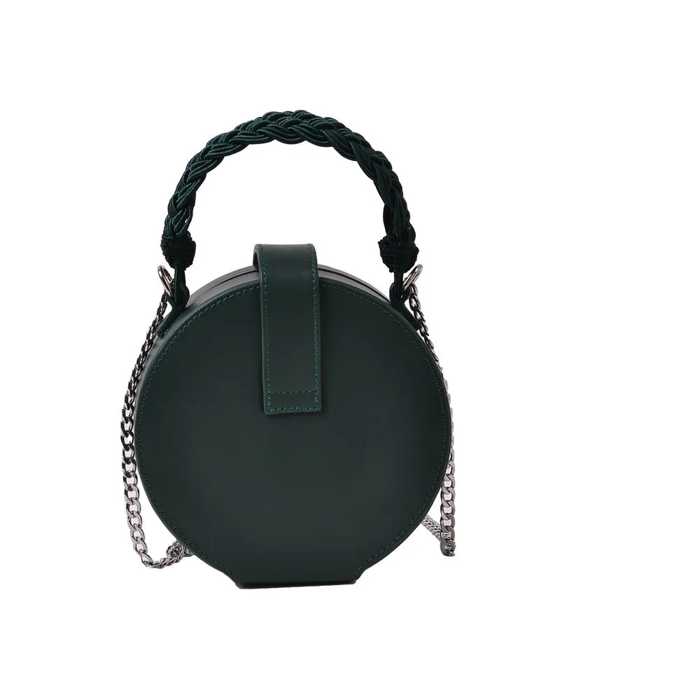1929 Dara Round Bag - Forest Green