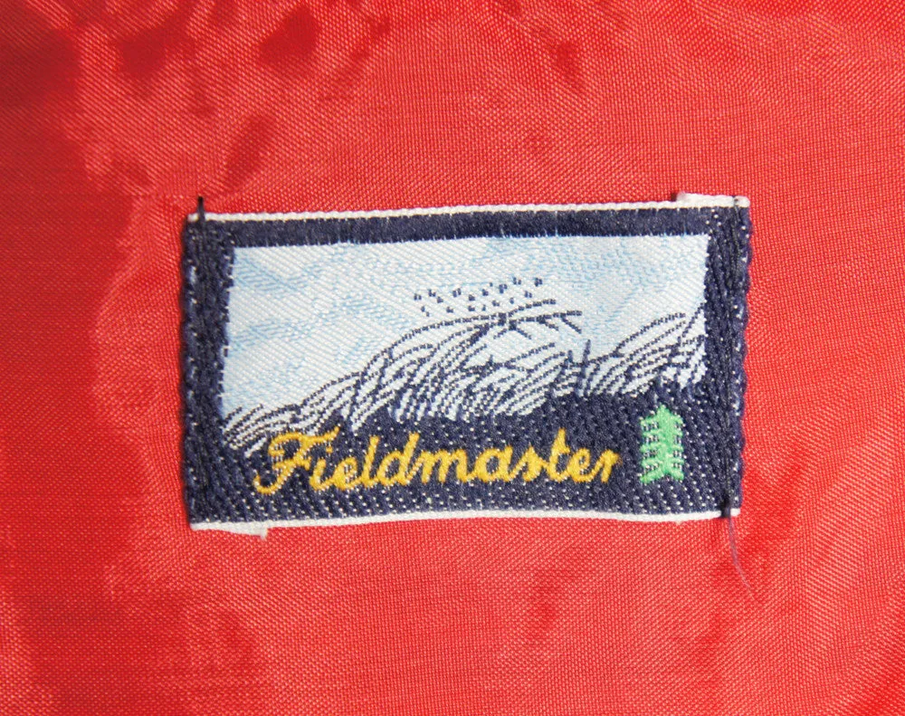1980's Red, Blue & Black Striped Plaid Fieldmaster Flannel Shirt - Size XXL