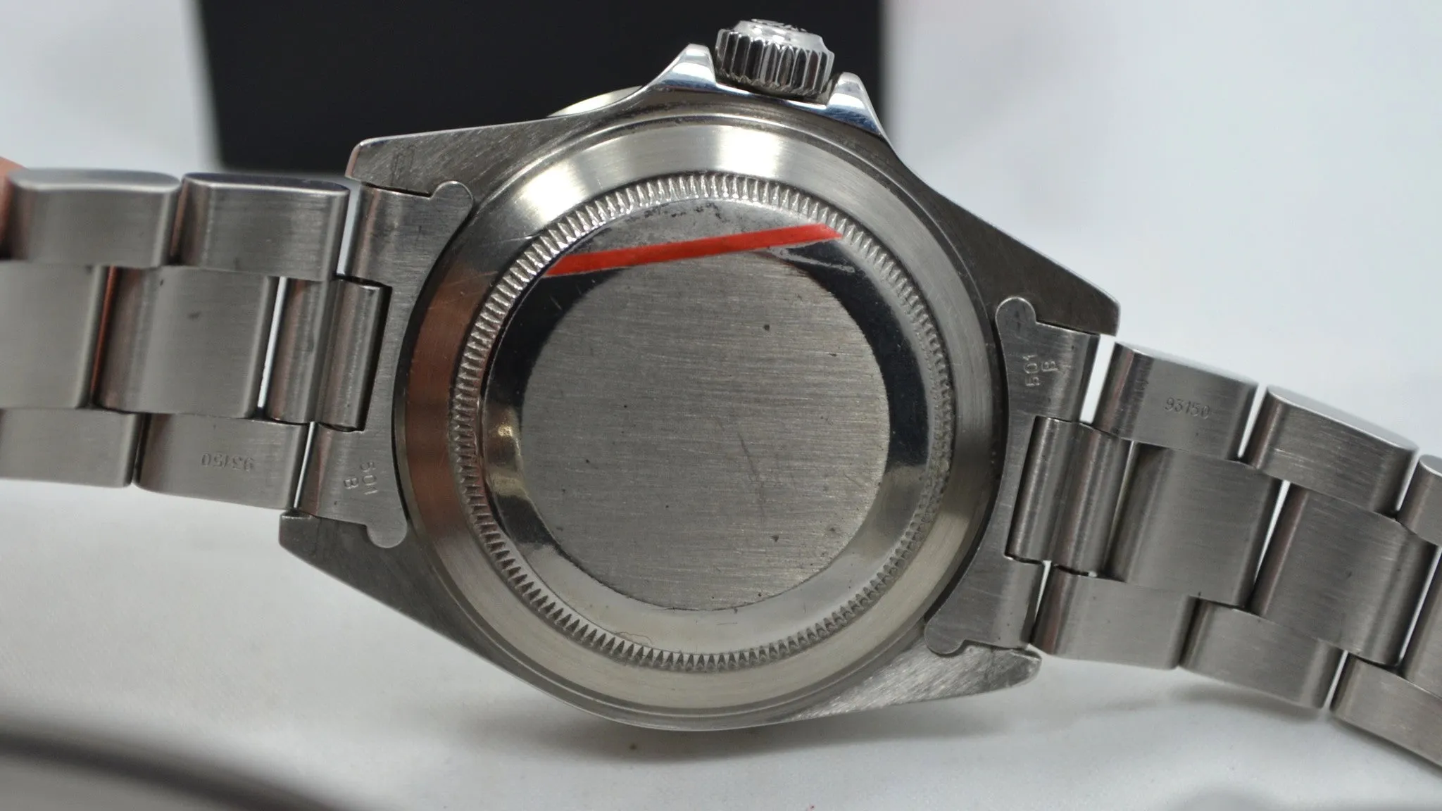 1989 Rolex Submariner 16610 Stainless Steel "L" Serial Automatic Wristwatch