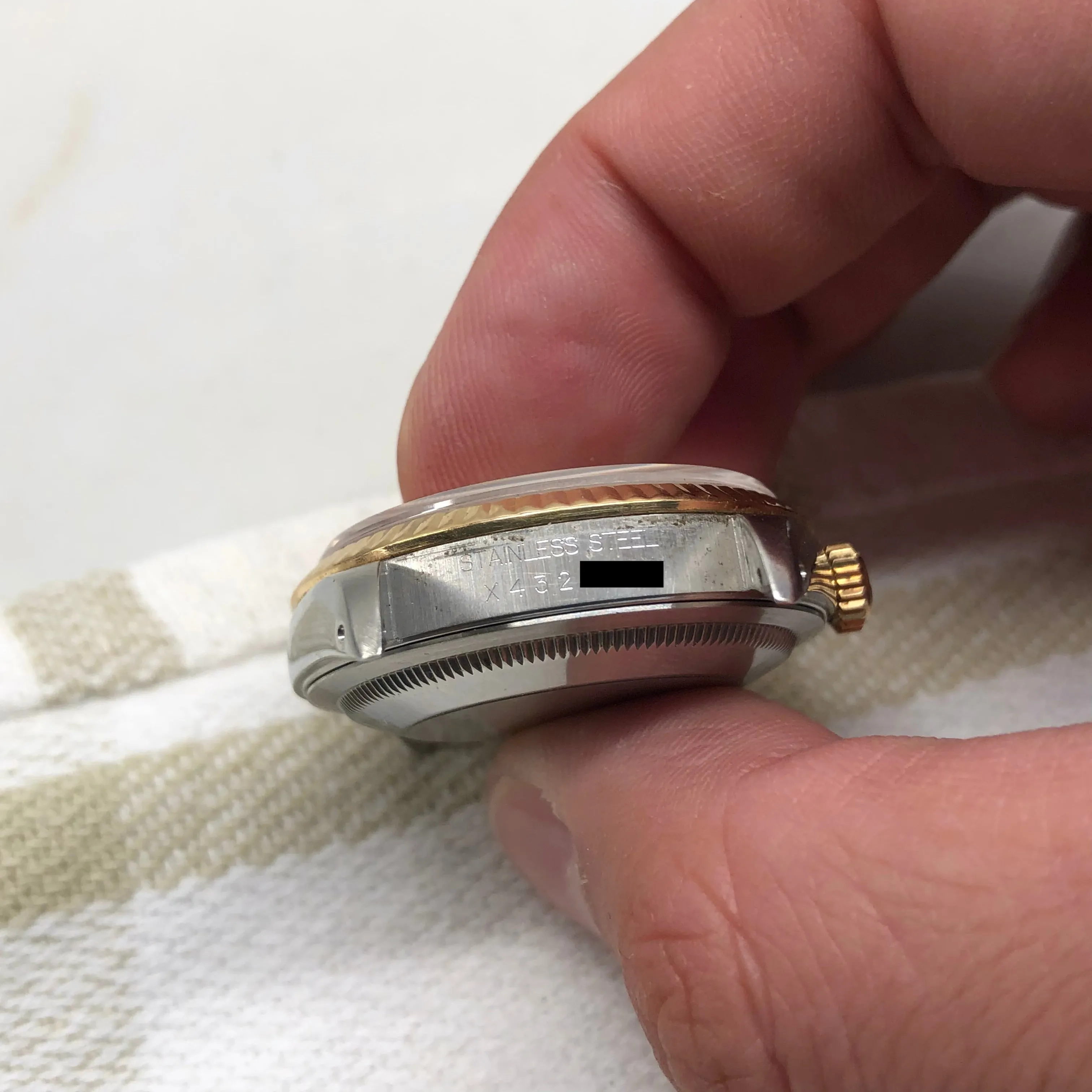 1991 Rolex Datejust 16233 Two Tone Jubilee Silver Automatic Wristwatch Box Papers