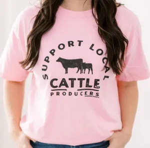 $20 T-Shirt Tuesday Support Local Cattle Producers T-Shirt  (XS-4XL) - Multiple Colors!