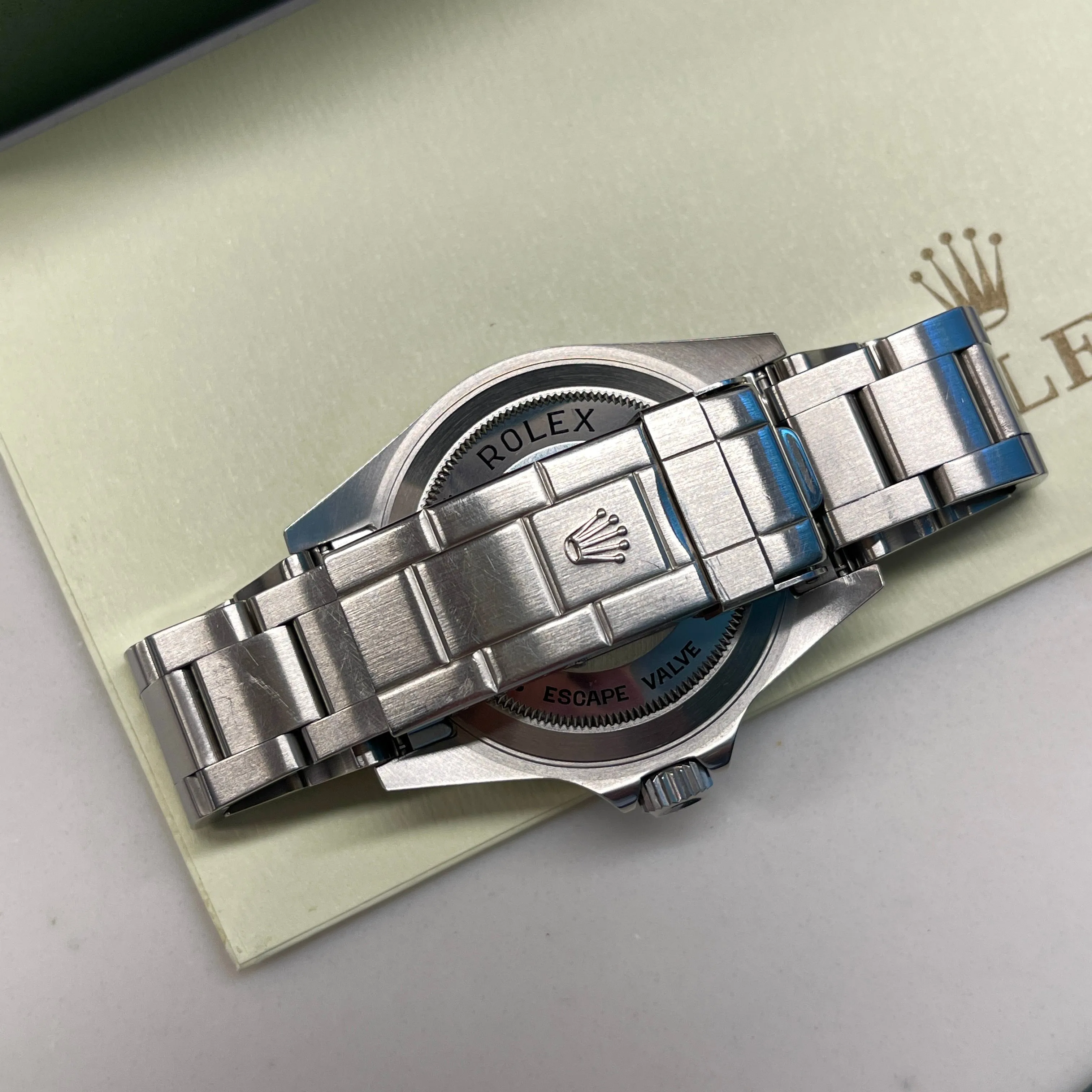 2008 Rolex Sea Dweller 16600 T Stainless Steel Oyster Automatic Wristwatch Box Papers