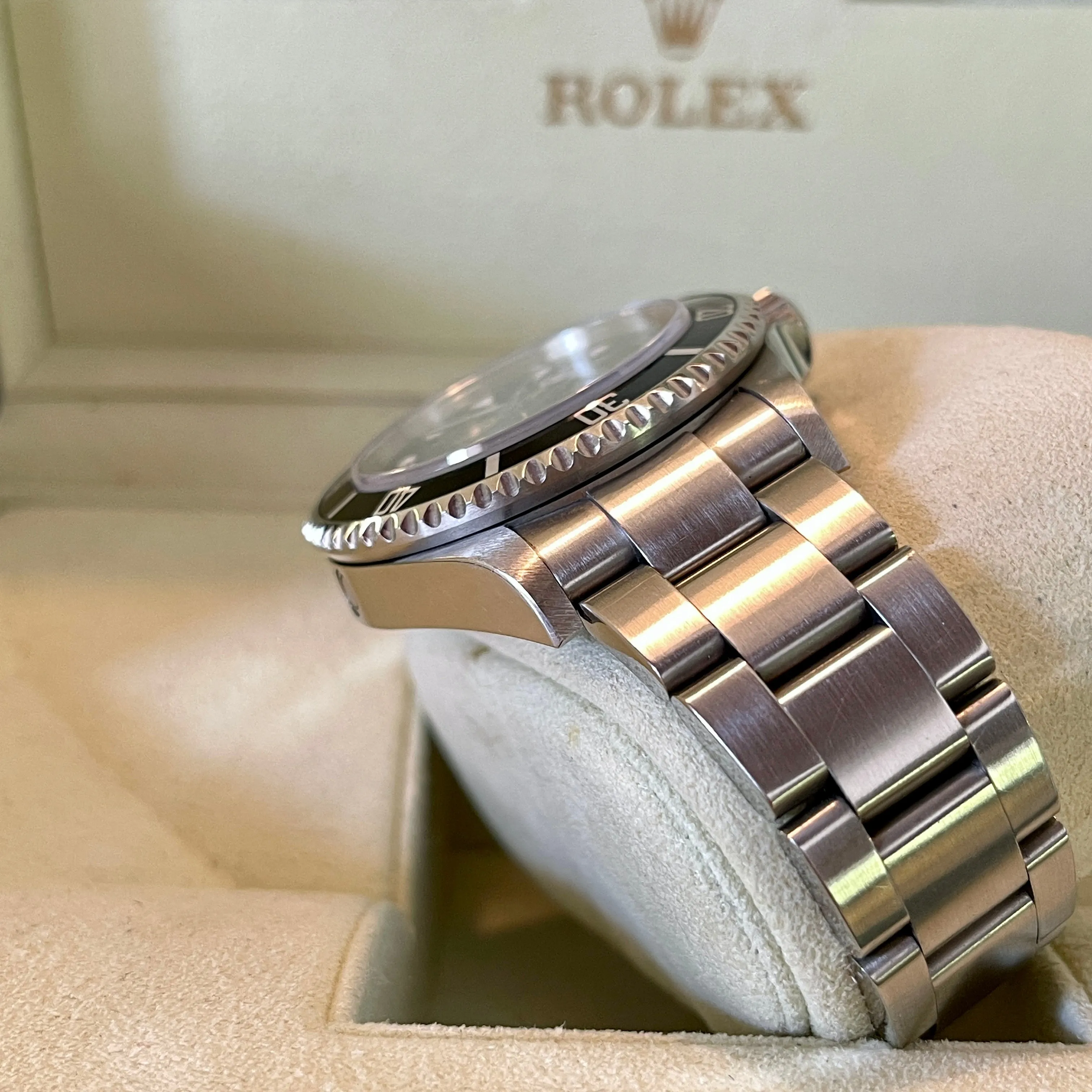 2008 Rolex Sea Dweller 16600 T Stainless Steel Oyster Automatic Wristwatch Box Papers
