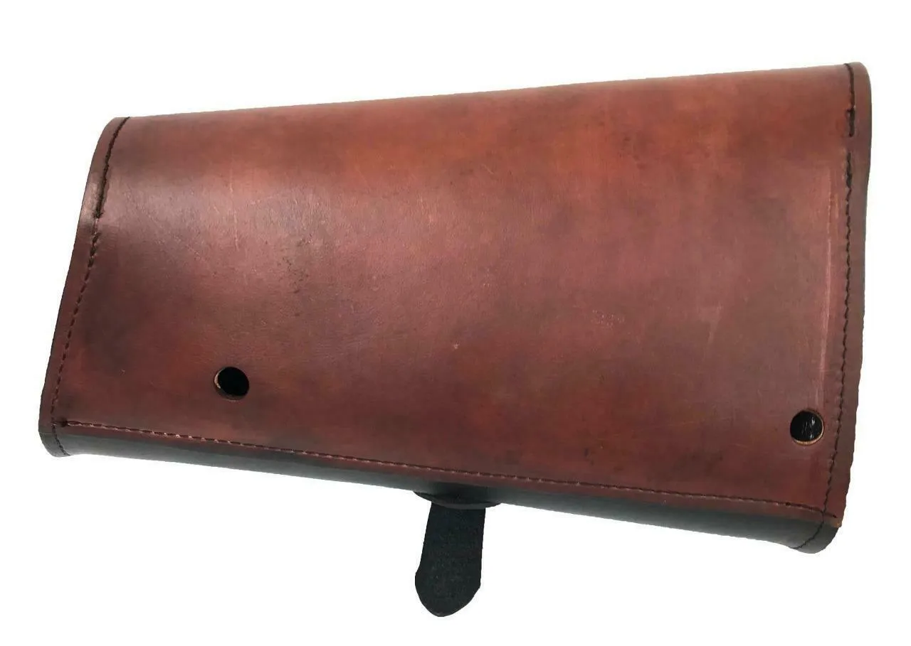 2015-2024 Indian Scout & Bobber Swing Arm Saddle Bag Black & Brown Leather MRC