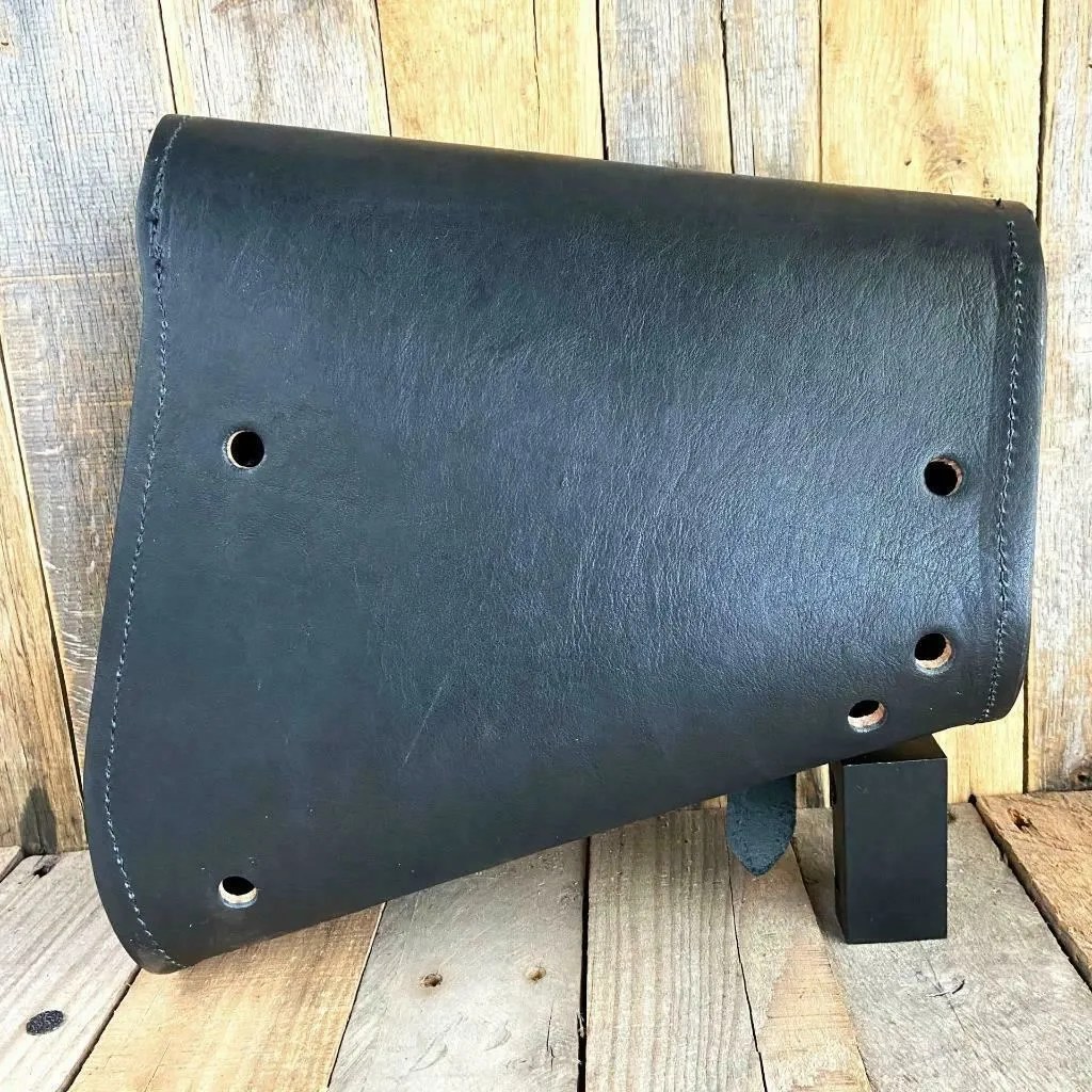 2018-23 Indian Scout Bobber Saddle Bags With Mounting Hardware Black Leather
