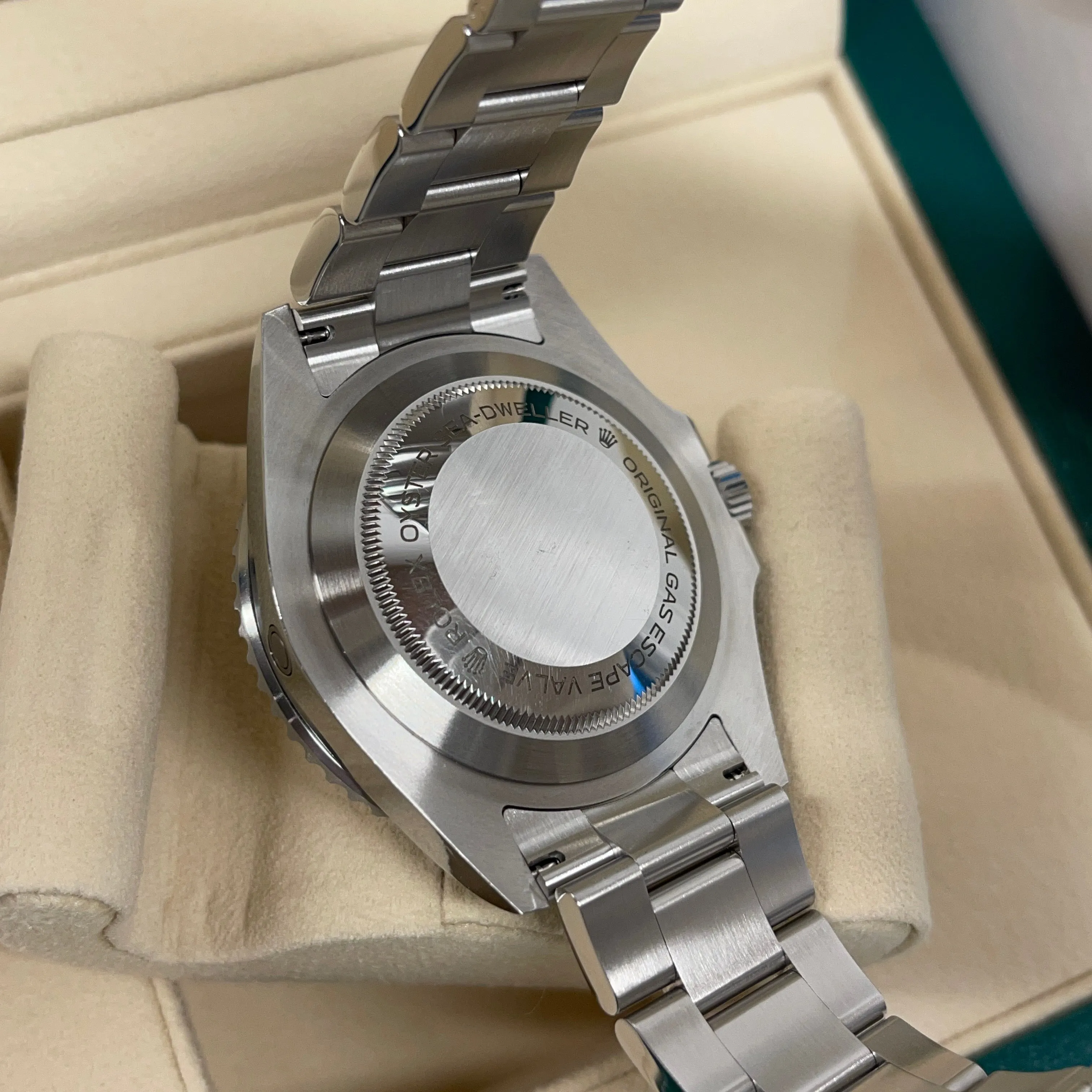 2018 Rolex Red Sea Dweller 126600 Mk 1 Stainless Steel Oyster 50th Anniversary Box Papers
