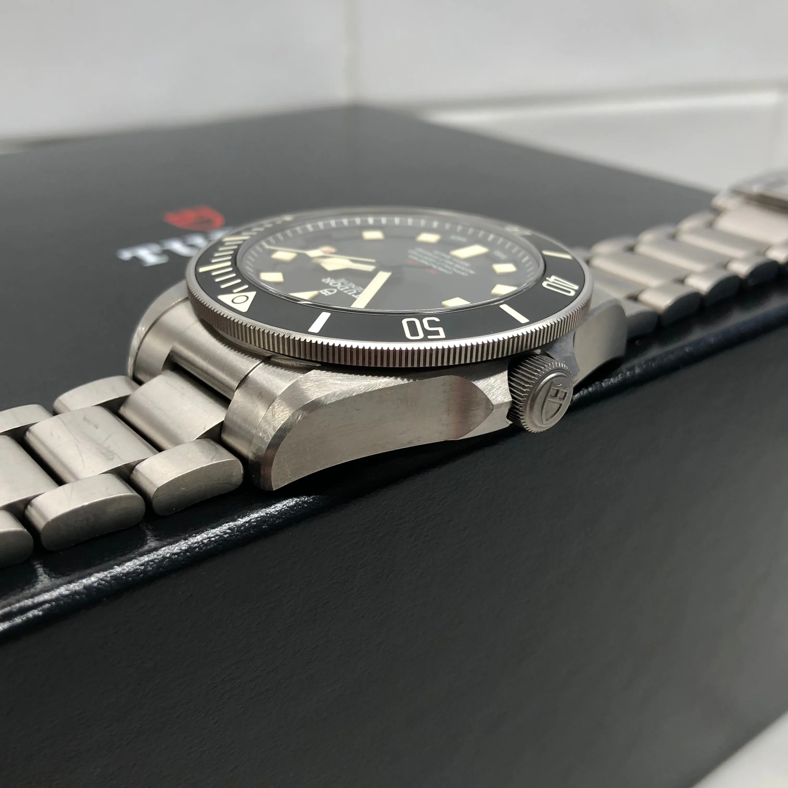 2018 Tudor Pelagos LHD 25610TNL Titanium Automatic 42mm Wristwatch with Box and Papers