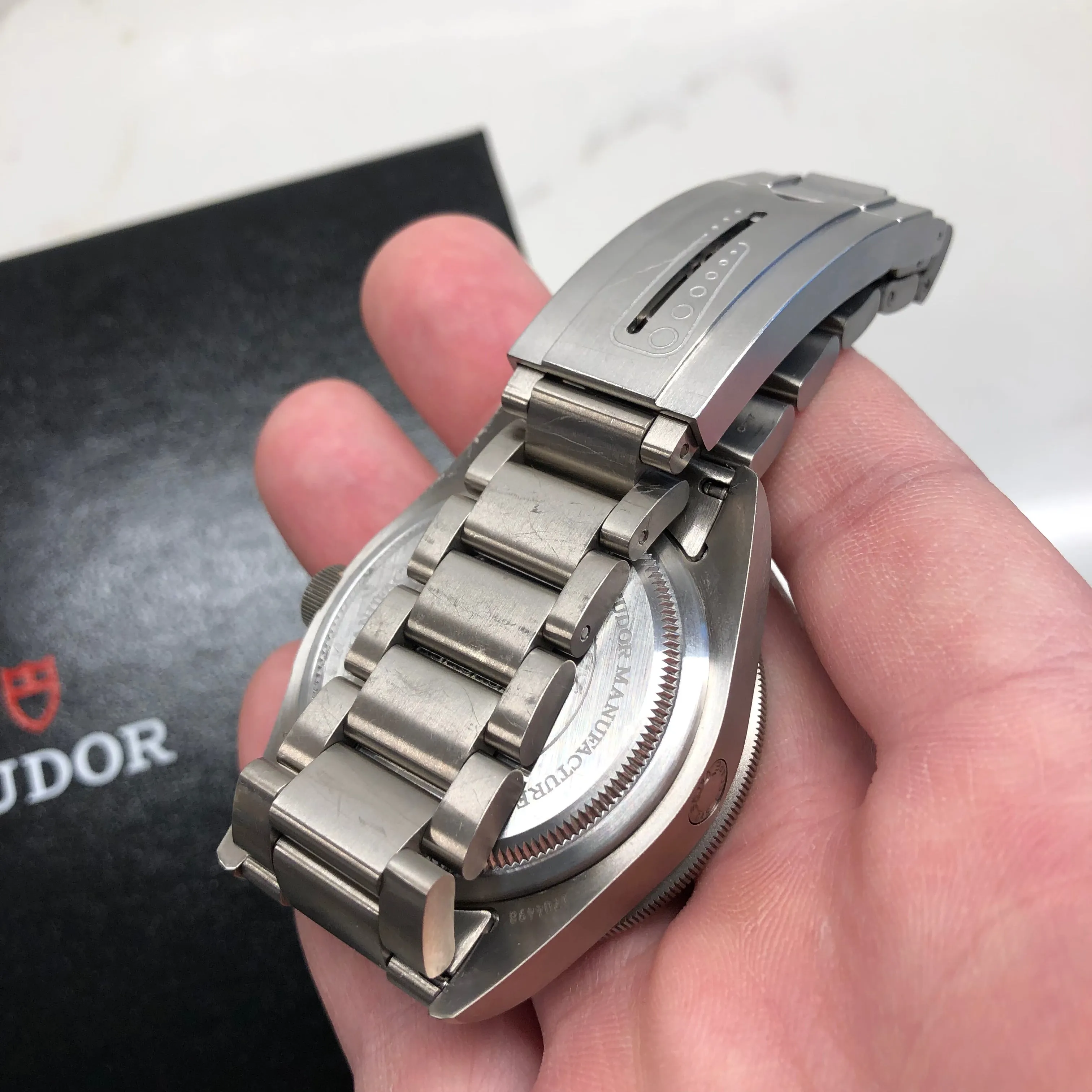 2018 Tudor Pelagos LHD 25610TNL Titanium Automatic 42mm Wristwatch with Box and Papers