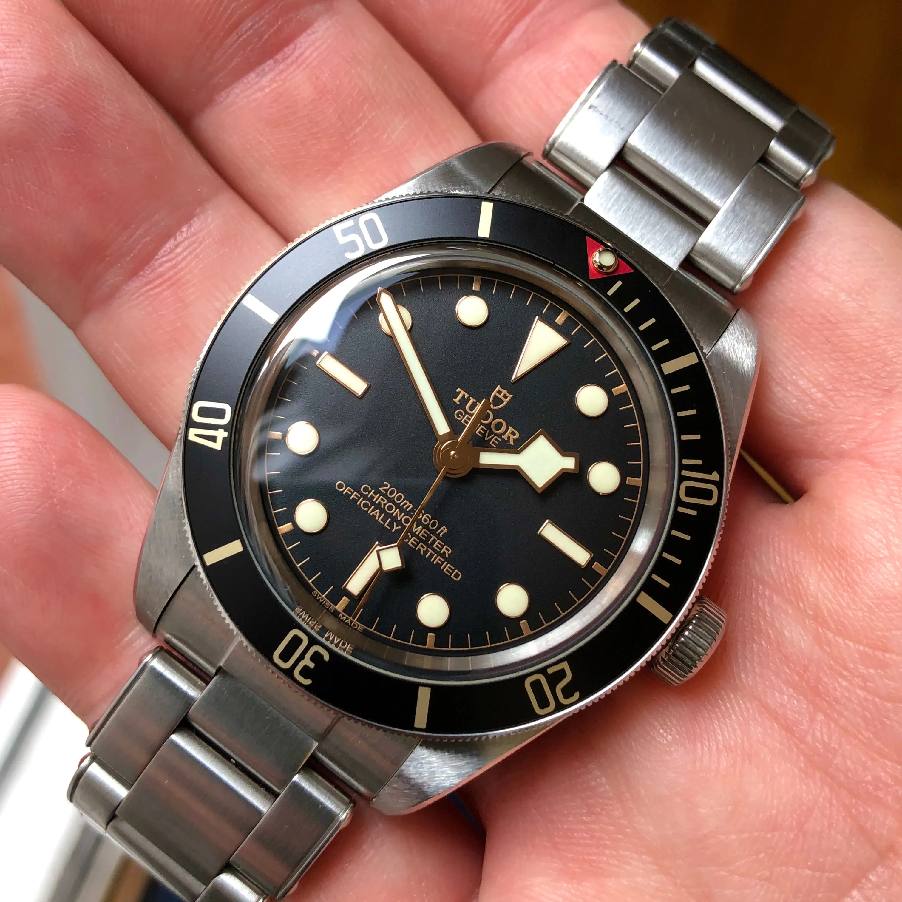 2021 Tudor Black Bay Fifty Eight 79030N Stainless Steel Wristwatch with Box Papers