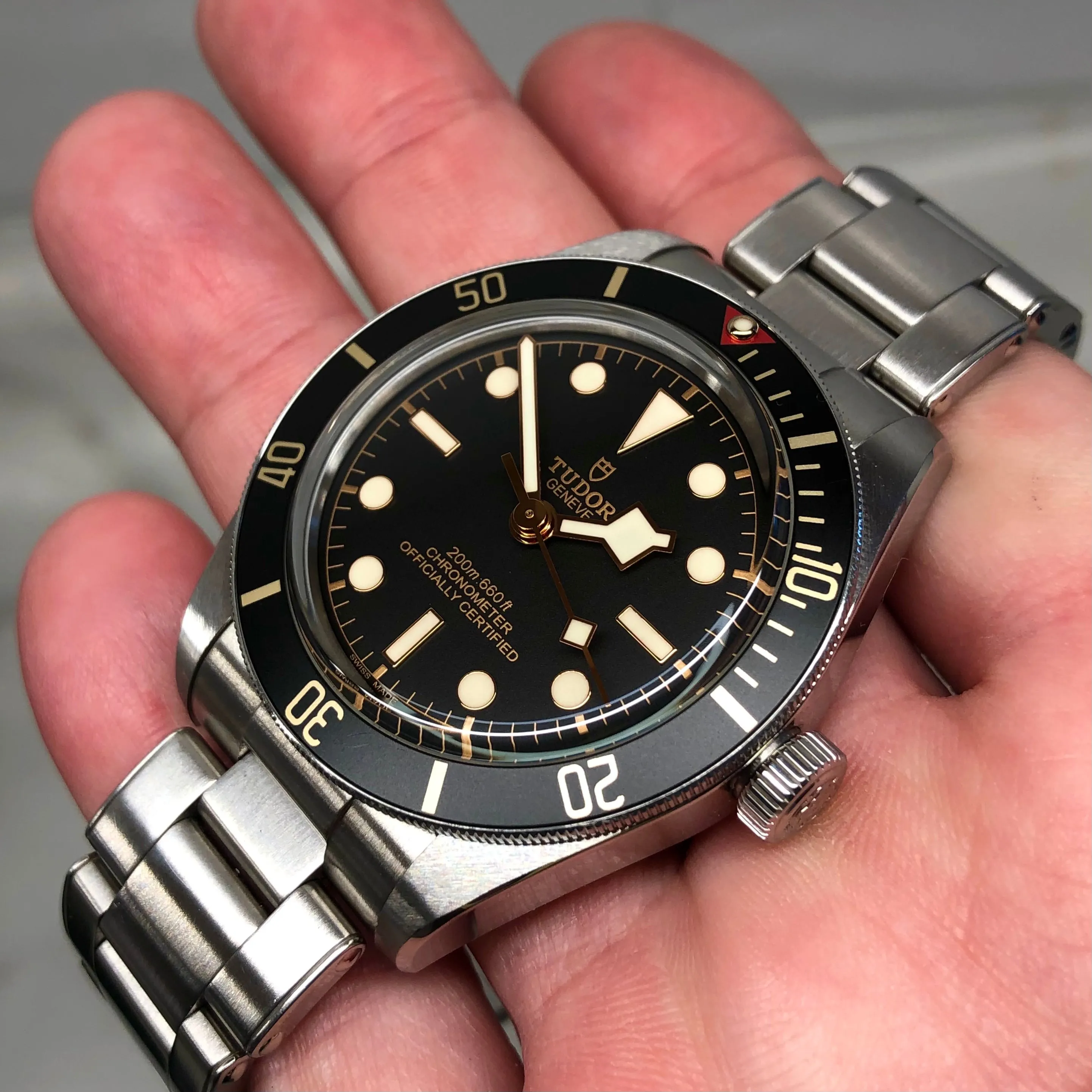 2021 Tudor Black Bay Fifty Eight 79030N Stainless Steel Wristwatch with Box Papers