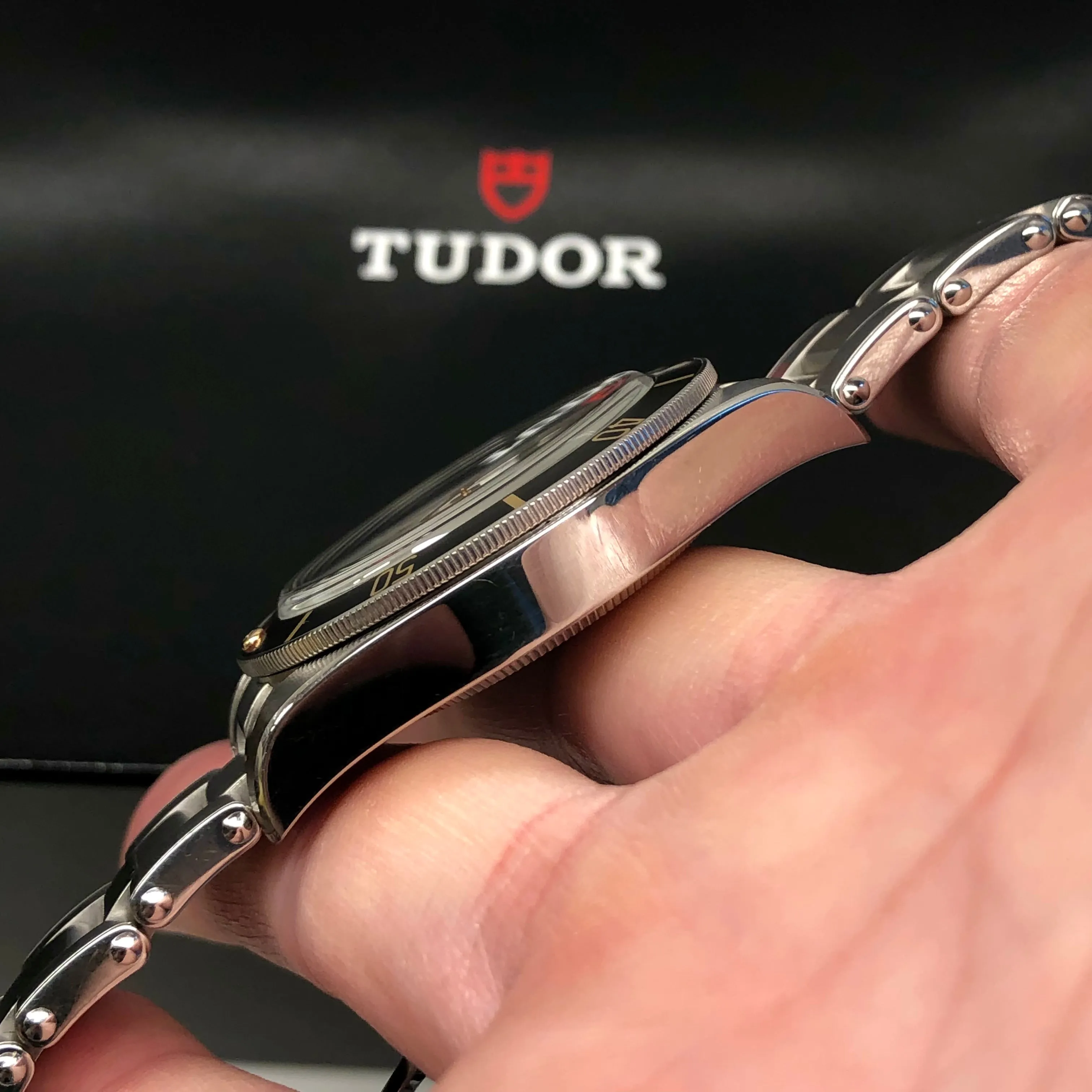 2021 Tudor Black Bay Fifty Eight 79030N Stainless Steel Wristwatch with Box Papers