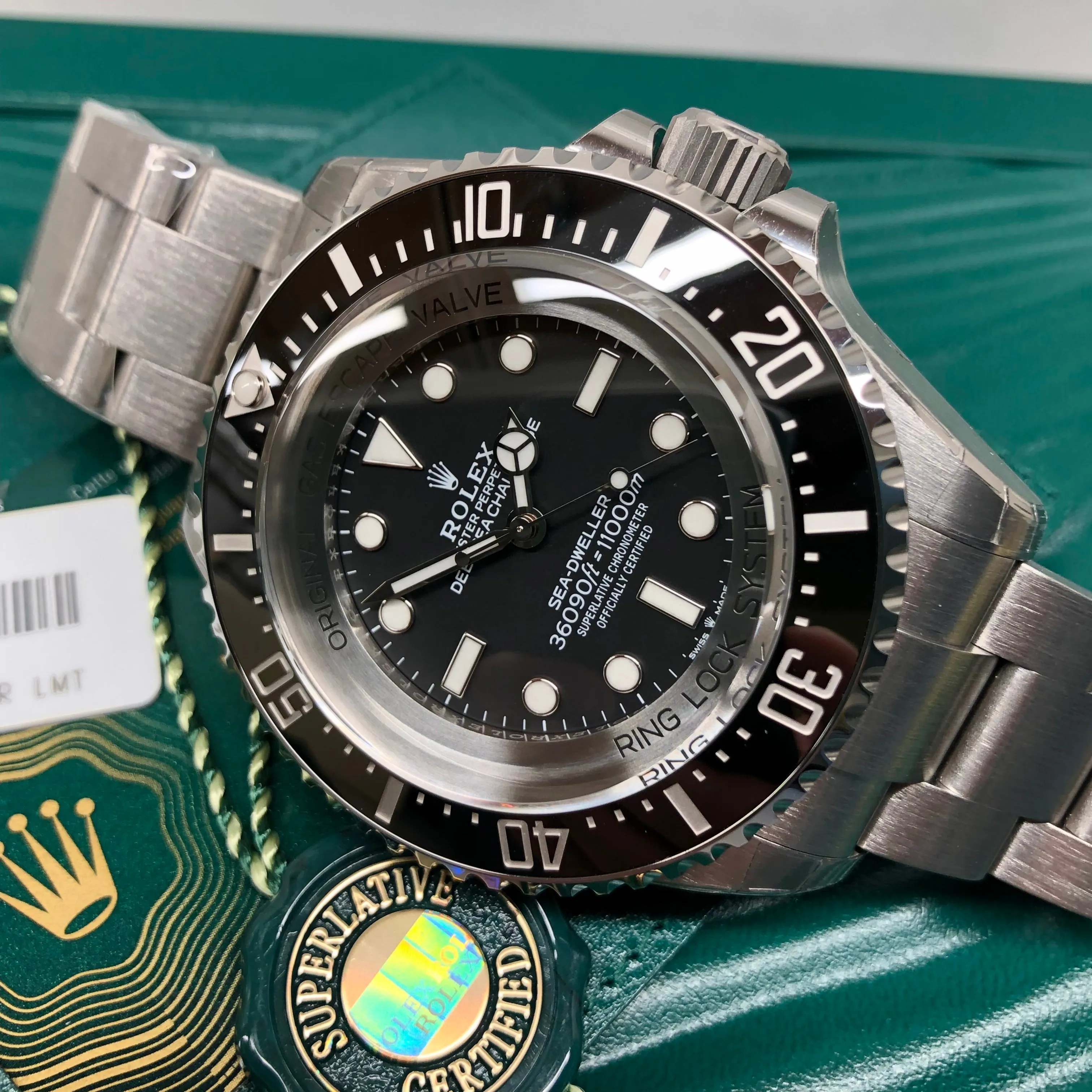 2022 Rolex Sea Dweller Deepsea Challenge 126067 Titanium 50MM Wristwatch with Box and Papers Unworn Wrapped