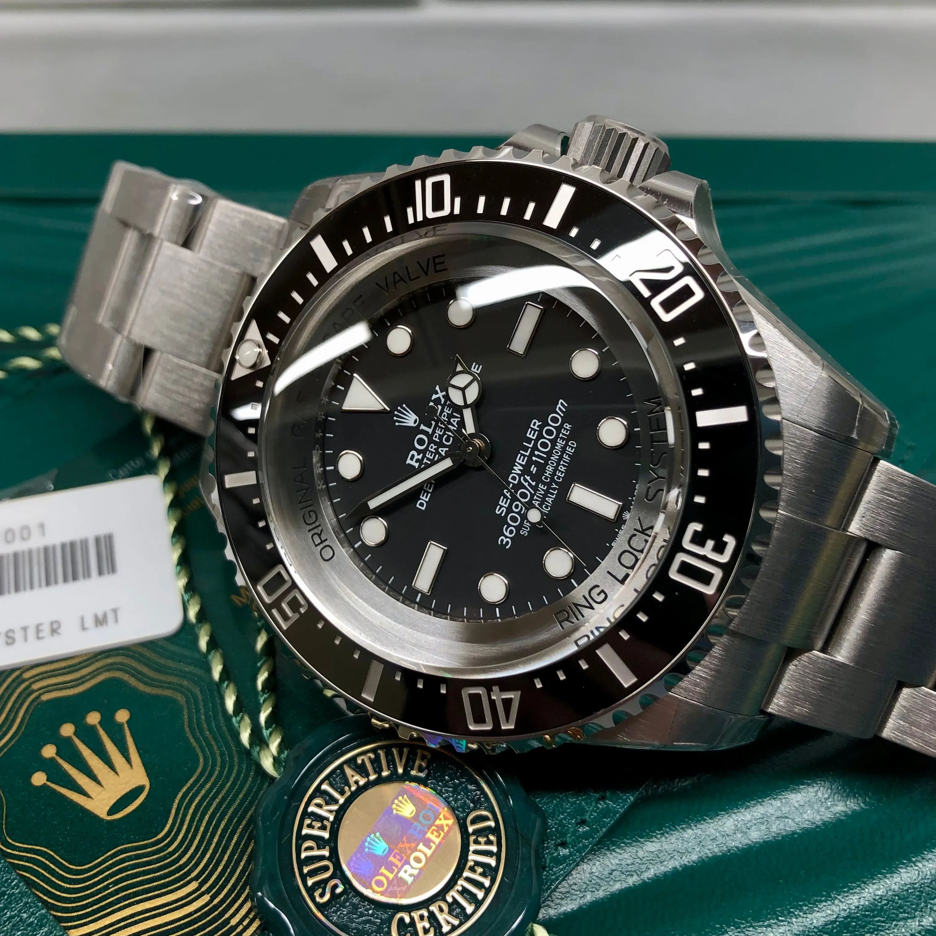 2022 Rolex Sea Dweller Deepsea Challenge 126067 Titanium 50MM Wristwatch with Box and Papers Unworn Wrapped