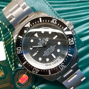 2022 Rolex Sea Dweller Deepsea Challenge 126067 Titanium 50MM Wristwatch with Box and Papers Unworn Wrapped