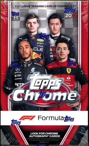2022 Topps Chrome Formula 1 Hobby Box