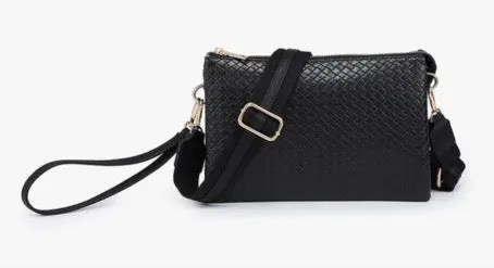 2024 Hickabilly Homecoming - Izzy Diagonal Woven Crossbody Bag