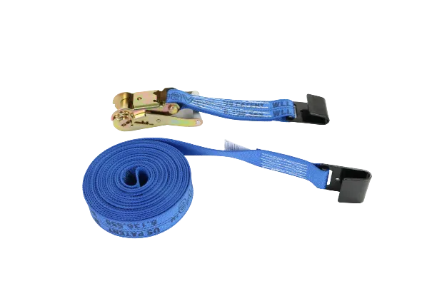 2" x 30' Diamond Weave Ratchet Assembly with Flat Hook