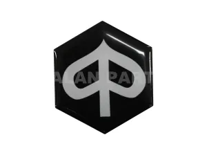 3D Logo Piaggio Black Edition | Piaggio ZIP Models