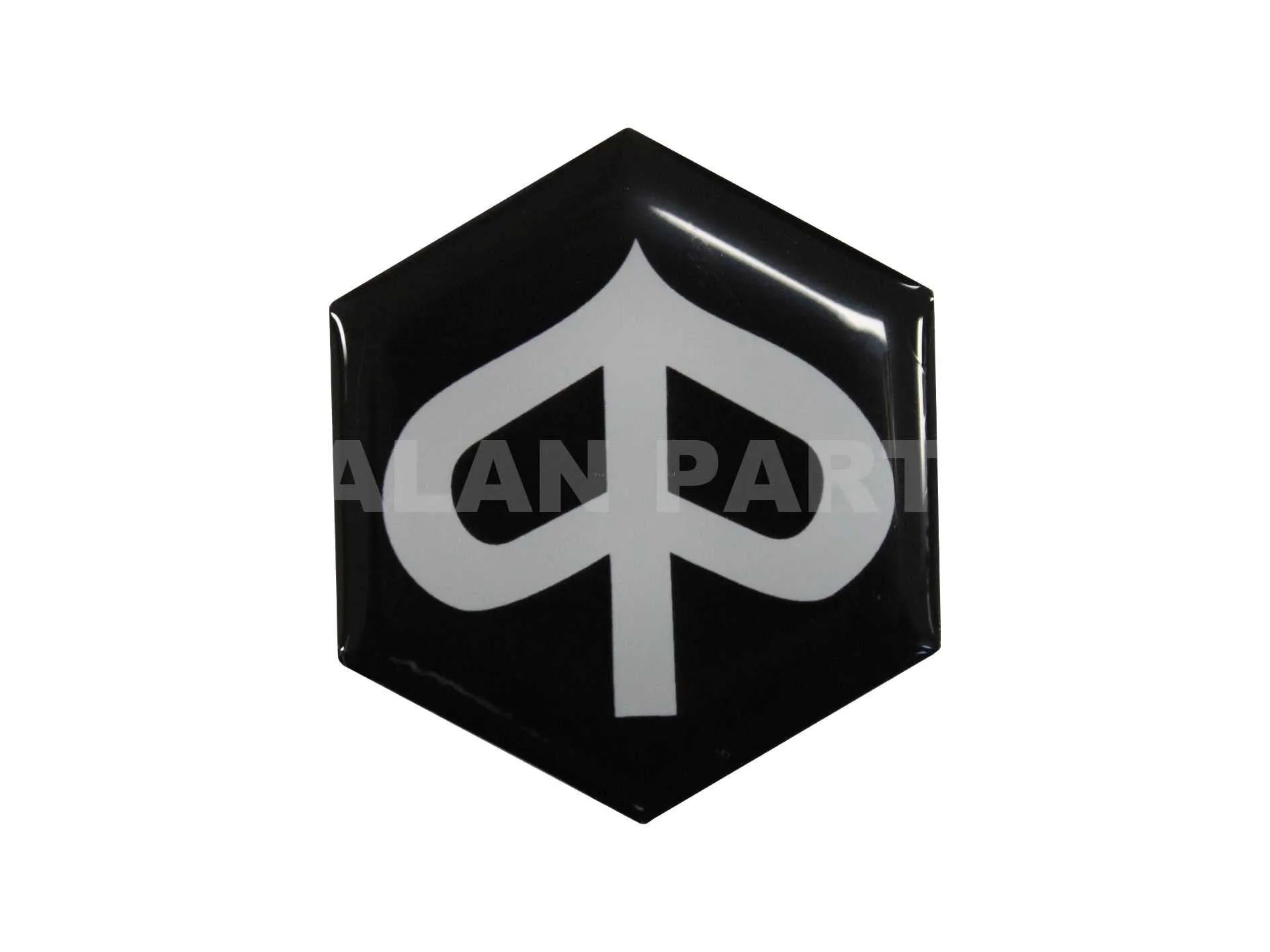 3D Logo Piaggio Black Edition | Piaggio ZIP Models