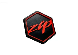3D Logo Piaggio Custom Edition Red | Piaggio ZIP Models