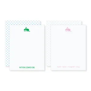 4.25x5.5" Notecard // baby animals