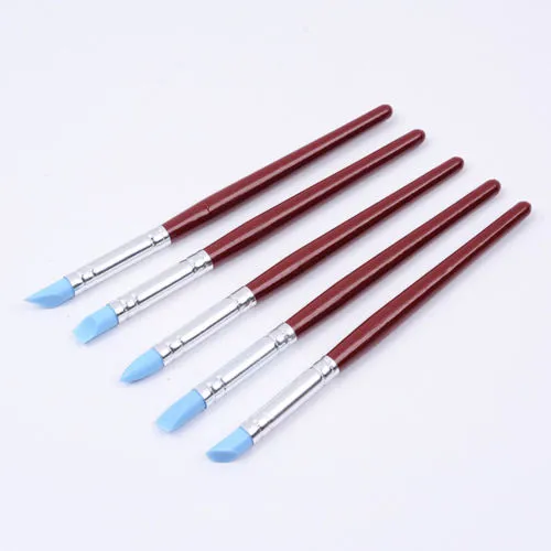 5 Piece Silicone Rubber Tipped Sculpting Tools