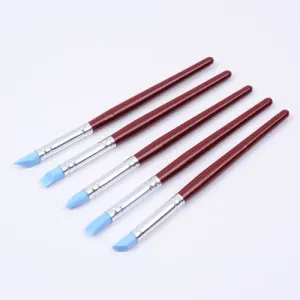 5 Piece Silicone Rubber Tipped Sculpting Tools