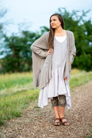 5234 Textured Cardi Moon Rock