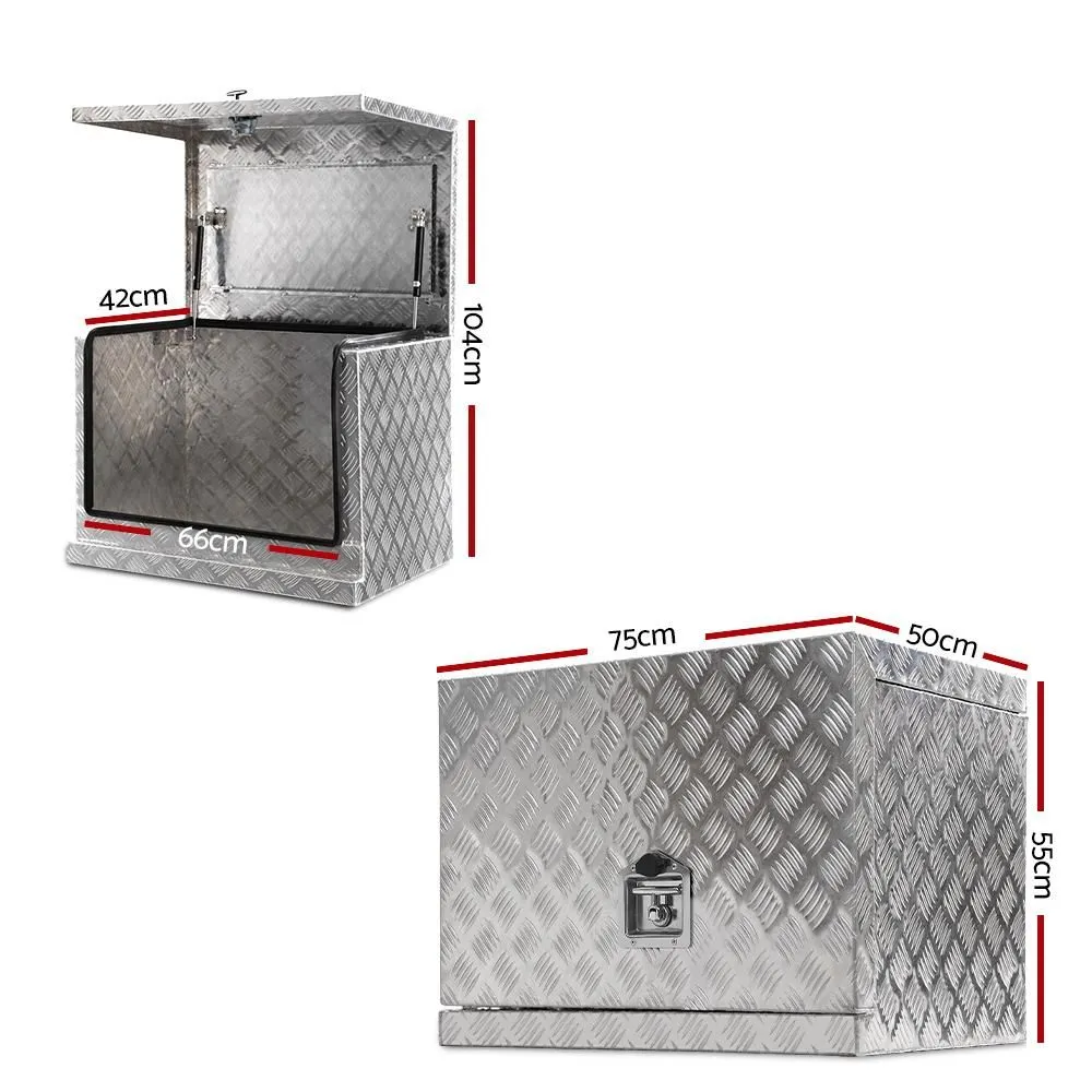 75X50X55Cm Aluminium tool Box