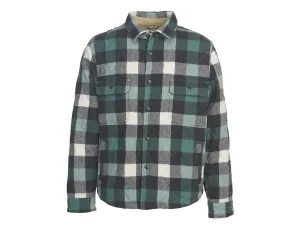 A16636 Woolrich Quilted Mill Wool Shirt Jacket