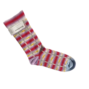 Abstract Checker Socks
