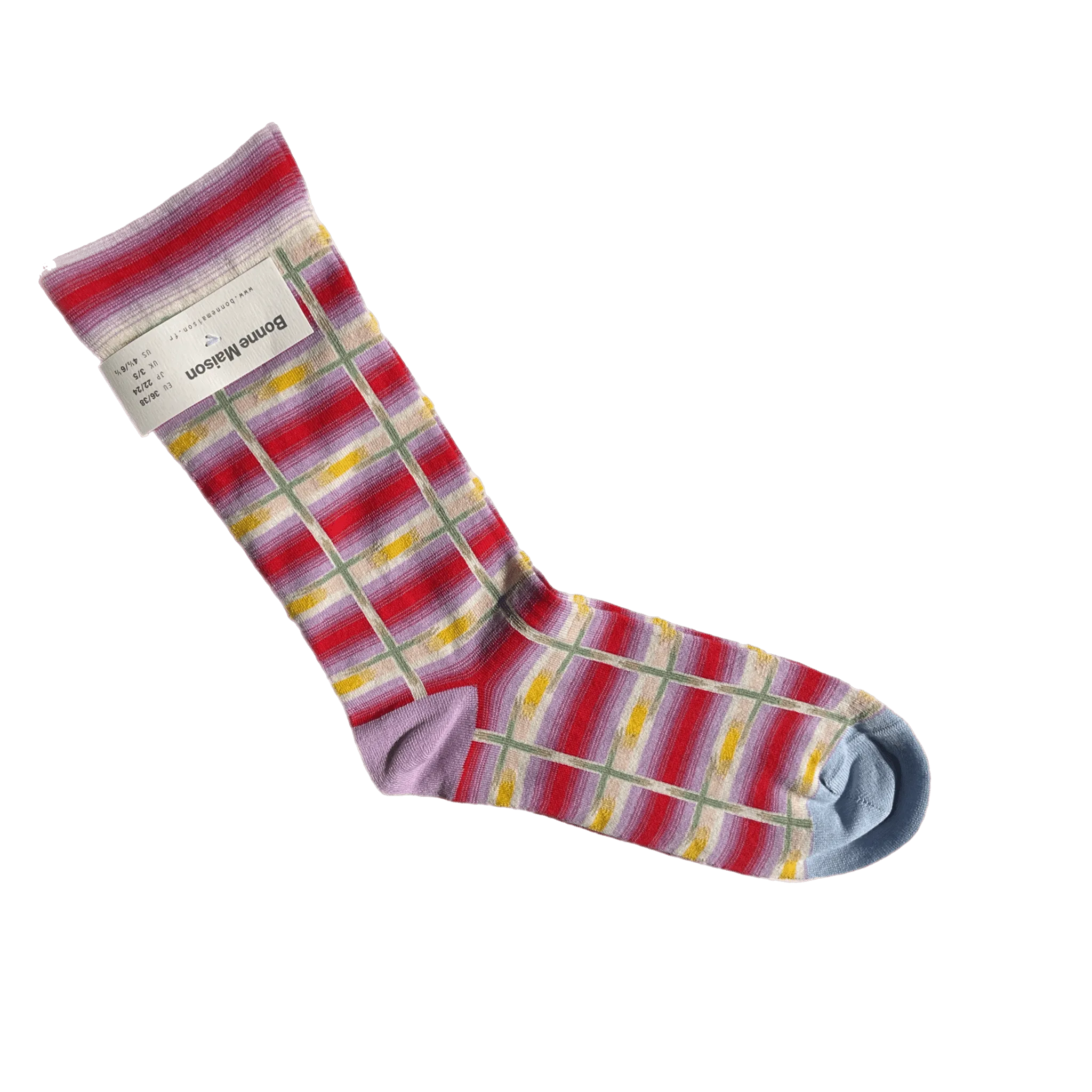 Abstract Checker Socks
