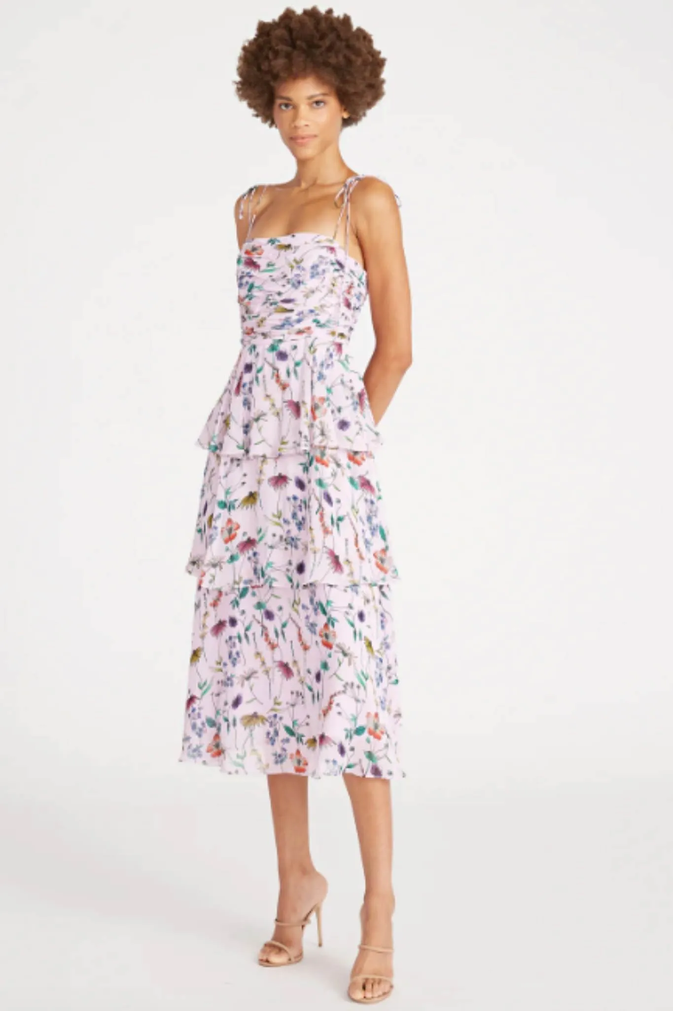 Acacia Midi Dress by AMUR - RENTAL