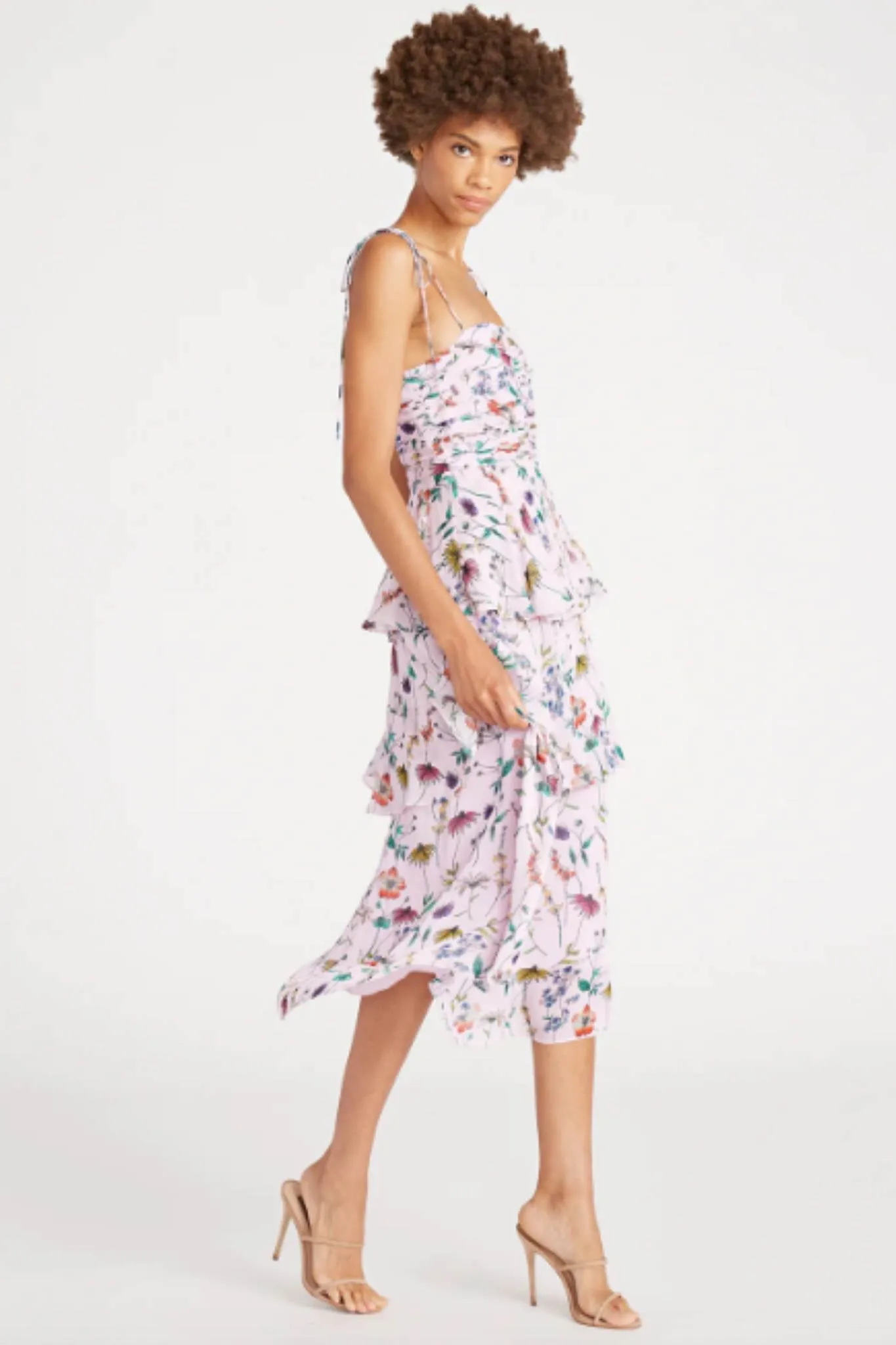 Acacia Midi Dress by AMUR - RENTAL