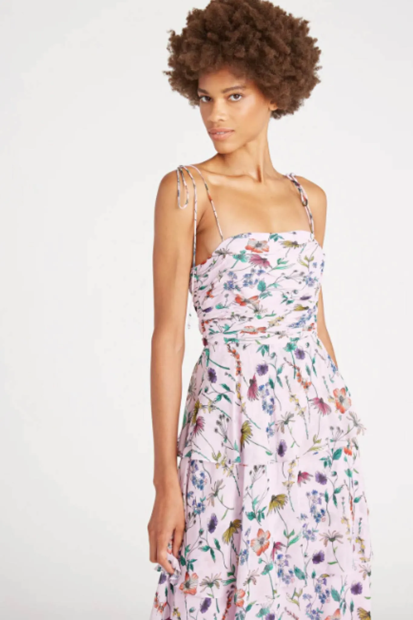 Acacia Midi Dress by AMUR - RENTAL