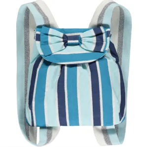 Adee Blue Stripe Backpack