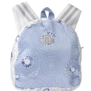 ADee PAIGE Iced Blue Diamond Print Rucksack W241907
