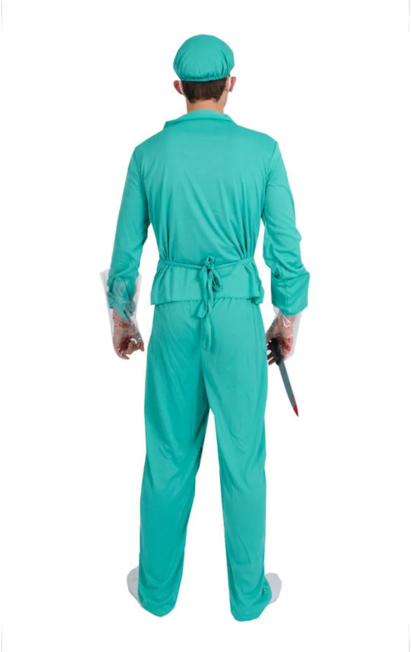Adult Bloody Surgeon Halloween Costume