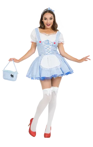 Adult Dorothy Kansas Girl Costume