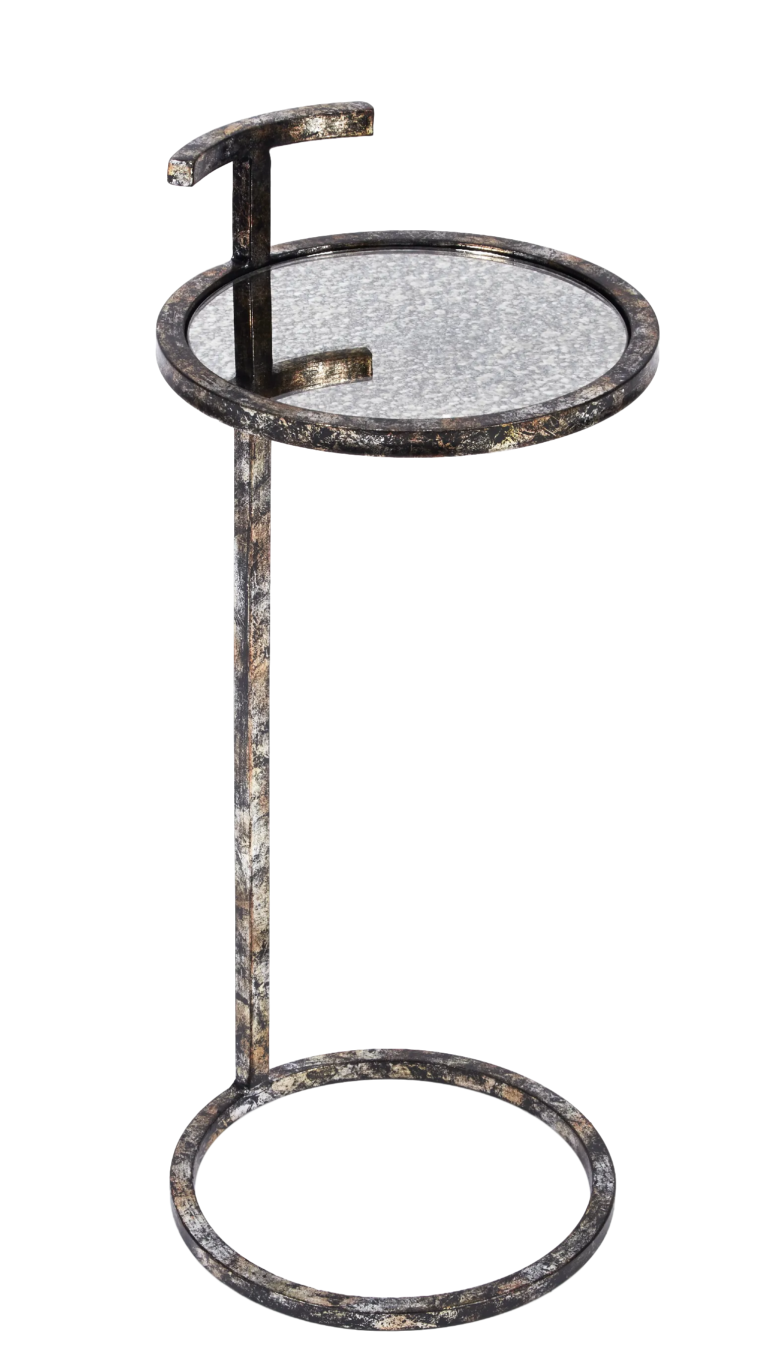 Aged Silver Martini Table