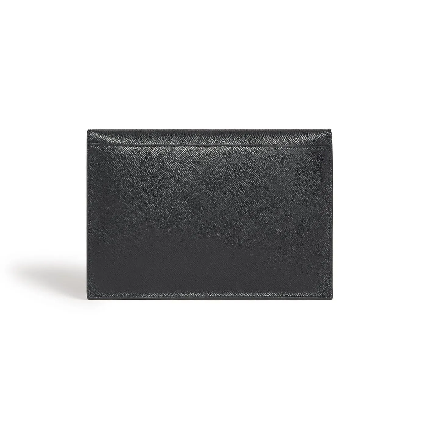 Alder Vegan Leather Clutch Crossbody Bag | Black