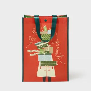 All The Presents | Large | Reusable Gift Bag   QR Greeting Card