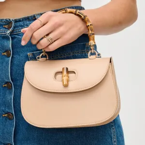 Allison - Bamboo Top Handle Crossbody