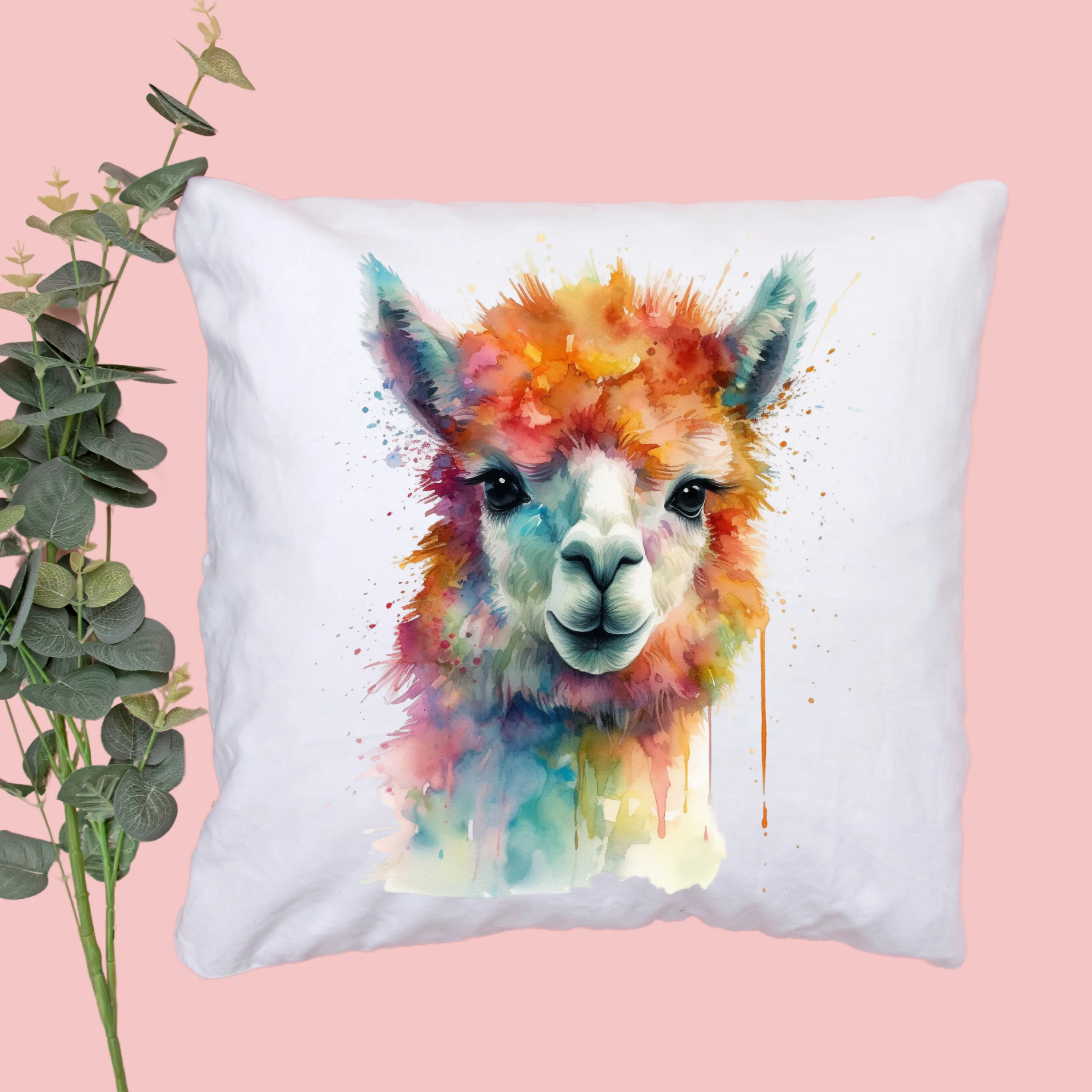 Alpaca Canvas Art Printable Digital Art (36x36) ALP002